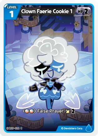 Image of Clown Faerie Cookie 1 (BS9-072) - A Game of Truth and Deceit