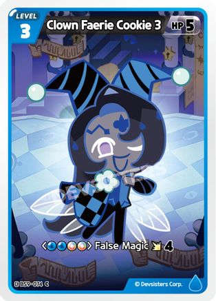 Image of Clown Faerie Cookie 3 (BS9-074) - A Game of Truth and Deceit