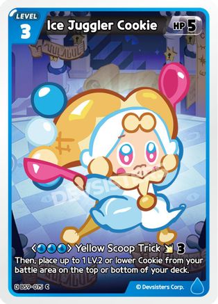 Image of Ice Juggler Cookie (BS9-075) - A Game of Truth and Deceit