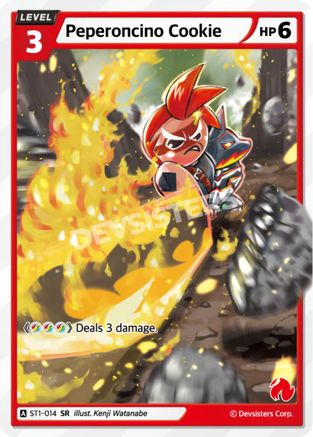 Image of Peperoncino Cookie (ST1-014) - Starter Deck Assortment 1 Foil