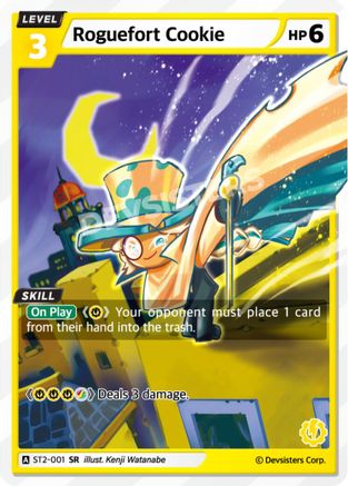 Image of Roguefort Cookie (ST2-001) - Starter Deck Assortment 1 Foil
