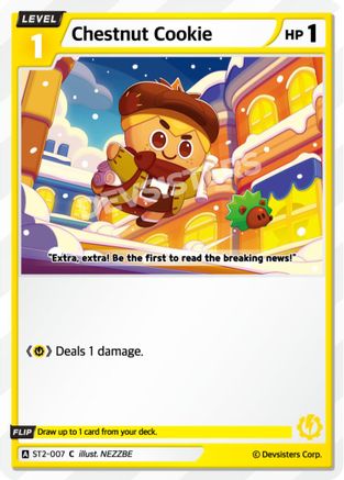 Image of Chestnut Cookie (ST2-007) - Starter Deck Assortment 1