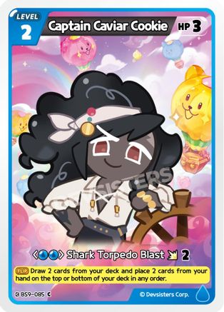 Image of Captain Caviar Cookie (Ver. 2) (BS9-085) - A Game of Truth and Deceit