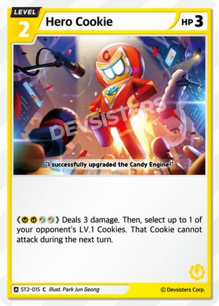 Image of Hero Cookie (ST2-015) - Starter Deck Assortment 1