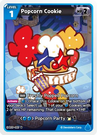 Image of Popcorn Cookie (BS9-087) - A Game of Truth and Deceit