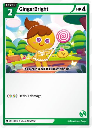 Image of GingerBright (003) (ST3-003) - Starter Deck Assortment 1