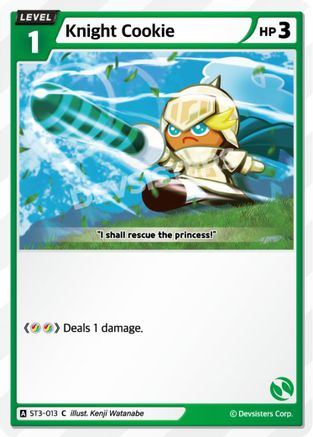 Image of Knight Cookie (ST3-013) - Starter Deck Assortment 1