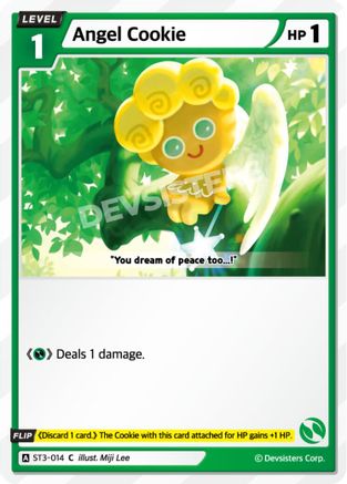 Image of Angel Cookie (ST3-014) - Starter Deck Assortment 1