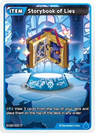 Image of Storybook of Lies (BS9-090) - A Game of Truth and Deceit