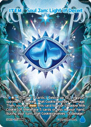 Image of Soul Jam: Light of Deceit (SSR) (BS9-092) - A Game of Truth and Deceit Foil