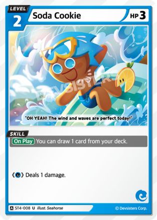 Image of Soda Cookie (ST4-008) - Starter Deck Assortment 1