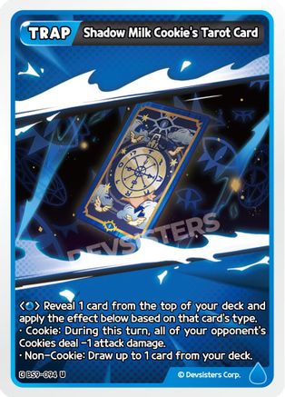 Image of Shadow Milk Cookie's Tarot Card (BS9-094) - A Game of Truth and Deceit