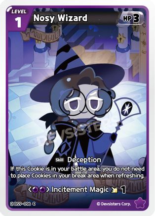 Image of Nosy Wizard (BS9-096) - A Game of Truth and Deceit