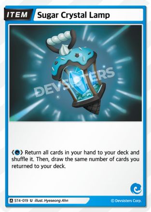 Image of Sugar Crystal Lamp (ST4-019) - Starter Deck Assortment 1