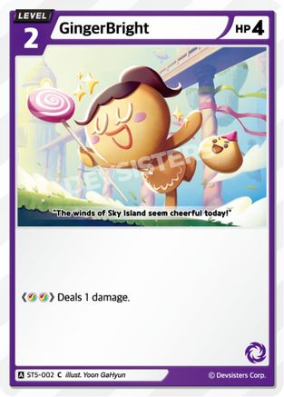 Image of GingerBright (002) (ST5-002) - Starter Deck Assortment 1