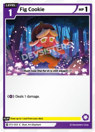 Image of Fig Cookie (ST5-003) - Starter Deck Assortment 1