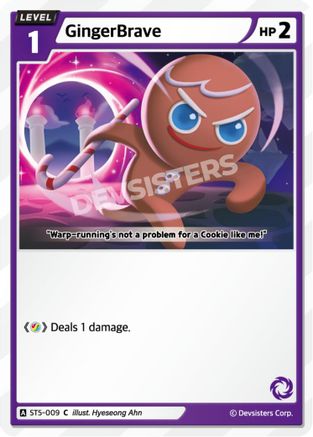 Image of GingerBrave (009) (Ver. 2) (ST5-009) - Starter Deck Assortment 1