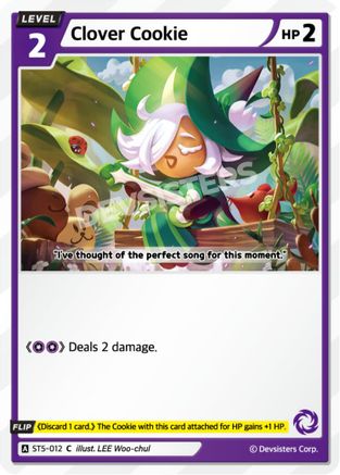 Image of Clover Cookie (ST5-012) - Starter Deck Assortment 1
