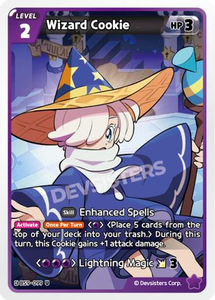Image of Wizard Cookie (Ver. 2) (BS9-099) - A Game of Truth and Deceit