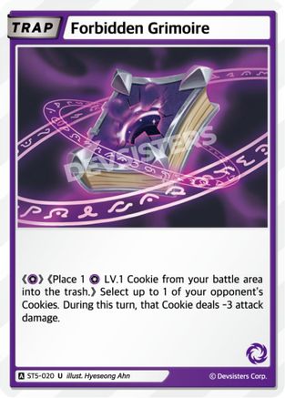 Image of Forbidden Grimoire (ST5-020) - Starter Deck Assortment 1