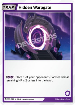 Image of Hidden Warpgate (ST5-021) - Starter Deck Assortment 1