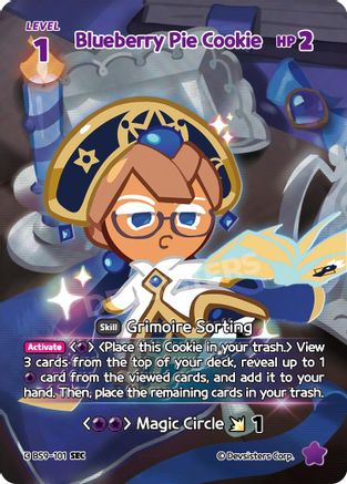 Image of Blueberry Pie Cookie (SEC) (BS9-101) - A Game of Truth and Deceit Foil