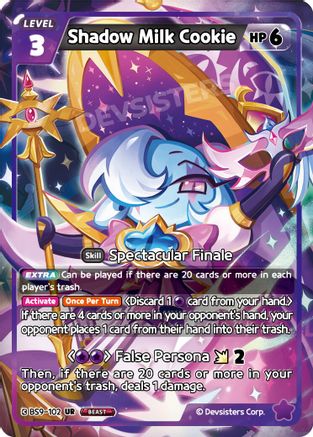 Image of Shadow Milk Cookie (102) (BS9-102) - A Game of Truth and Deceit Foil