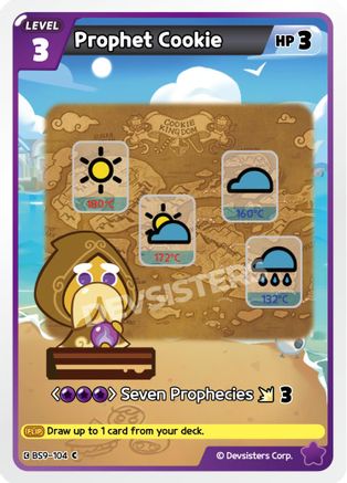 Image of Prophet Cookie (Ver. 2) (BS9-104) - A Game of Truth and Deceit