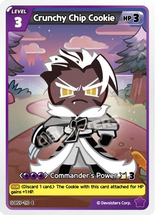 Image of Crunchy Chip Cookie (Ver. 1) (BS9-110) - A Game of Truth and Deceit