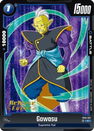 Image of Gowasu (FB10-027) - Cross Force Release Event Cards