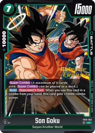 Image of Son Goku - FB10-052 (FB10-052) - Cross Force Release Event Cards