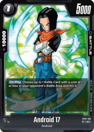 Image of Android 17 - FB10-100 (FB10-100) - Cross Force Release Event Cards
