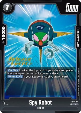 Image of Spy Robot (FB10-105) - Cross Force Release Event Cards