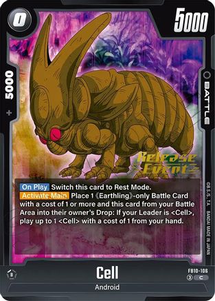Image of Cell - FB10-106 (FB10-106) - Cross Force Release Event Cards