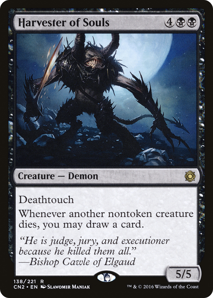 Image of Harvester of Souls (CN2-138) - Conspiracy: Take the Crown Foil