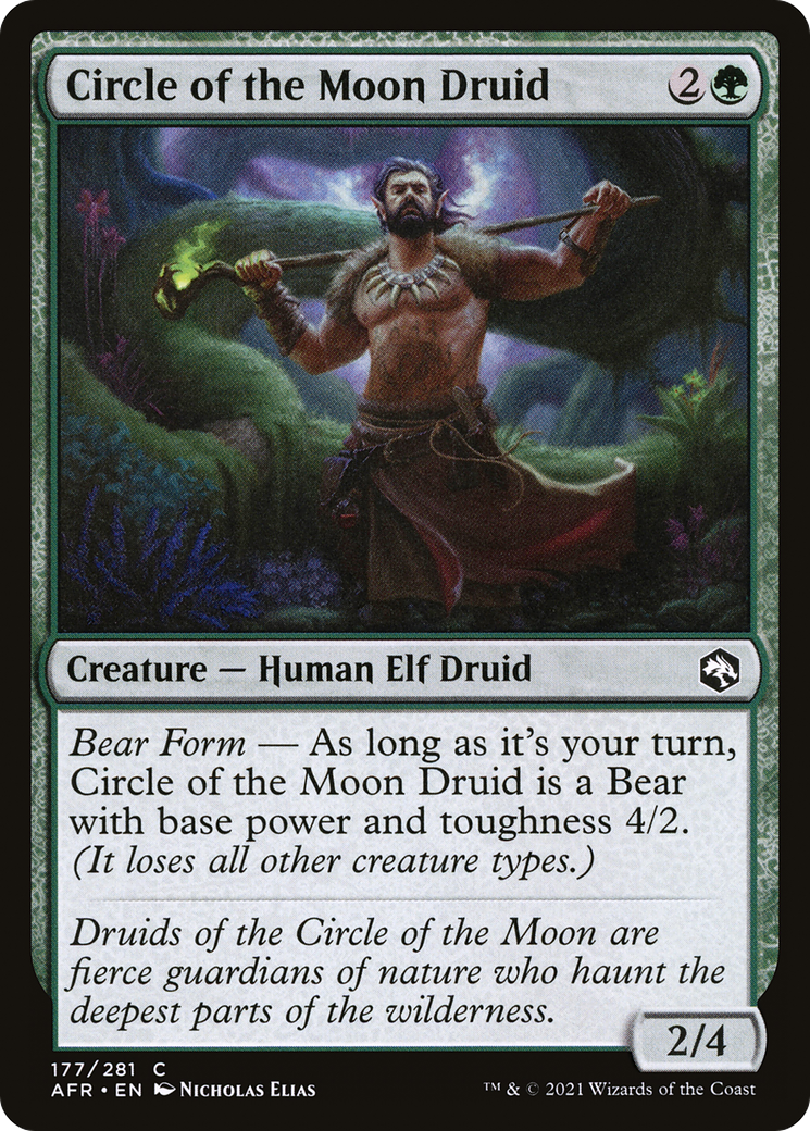 Image of Circle of the Moon Druid (AFR-177) - Adventures in the Forgotten Realms