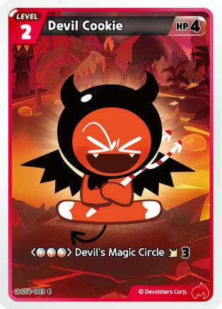 Image of Devil Cookie (ST6-003) - Starter Deck Assortment 2 Legendary Cookie