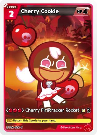 Image of Cherry Cookie (ST6-006) - Starter Deck Assortment 2 Legendary Cookie