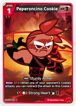 Image of Peperoncino Cookie (ST6-010) - Starter Deck Assortment 2 Legendary Cookie