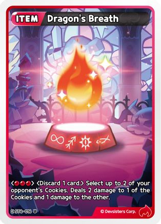 Image of Dragon's Breath (ST6-016) - Starter Deck Assortment 2 Legendary Cookie