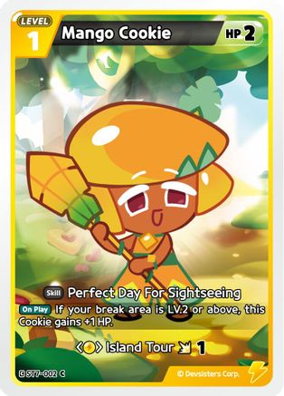 Image of Mango Cookie (ST7-002) - Starter Deck Assortment 2 Legendary Cookie