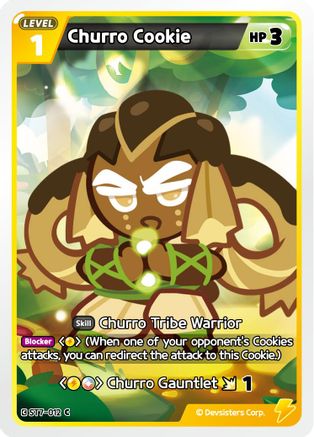 Image of Churro Cookie (ST7-012) - Starter Deck Assortment 2 Legendary Cookie