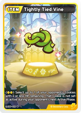Image of Tightly Tied Vine (ST7-016) - Starter Deck Assortment 2 Legendary Cookie