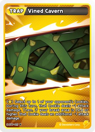 Image of Vined Cavern (ST7-017) - Starter Deck Assortment 2 Legendary Cookie