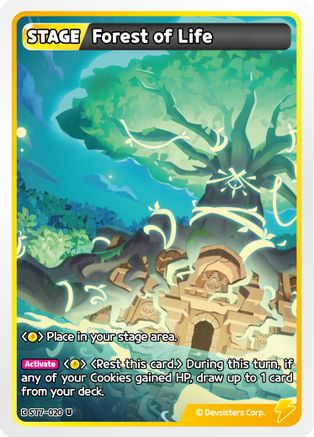 Image of Forest of Life (ST7-020) - Starter Deck Assortment 2 Legendary Cookie