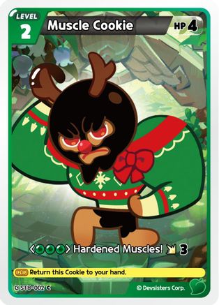 Image of Muscle Cookie (ST8-002) - Starter Deck Assortment 2 Legendary Cookie