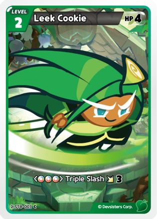 Image of Leek Cookie (ST8-003) - Starter Deck Assortment 2 Legendary Cookie