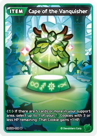 Image of Cape of the Vanquisher (ST8-014) - Starter Deck Assortment 2 Legendary Cookie