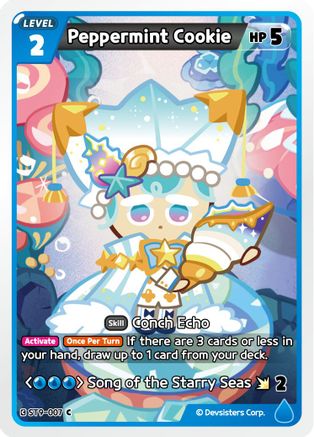 Image of Peppermint Cookie (ST9-007) - Starter Deck Assortment 2 Legendary Cookie