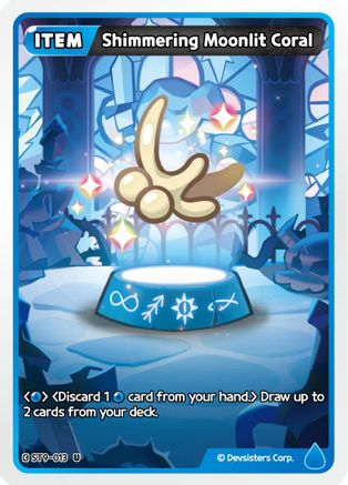 Image of Shimmering Moonlit Coral (ST9-013) - Starter Deck Assortment 2 Legendary Cookie